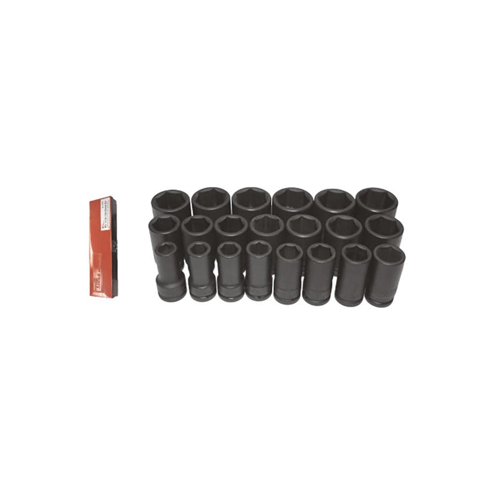 21 Piece 3/4" Drive Metric Deep Impact Socket Set 18-50mm_470345_98521-L