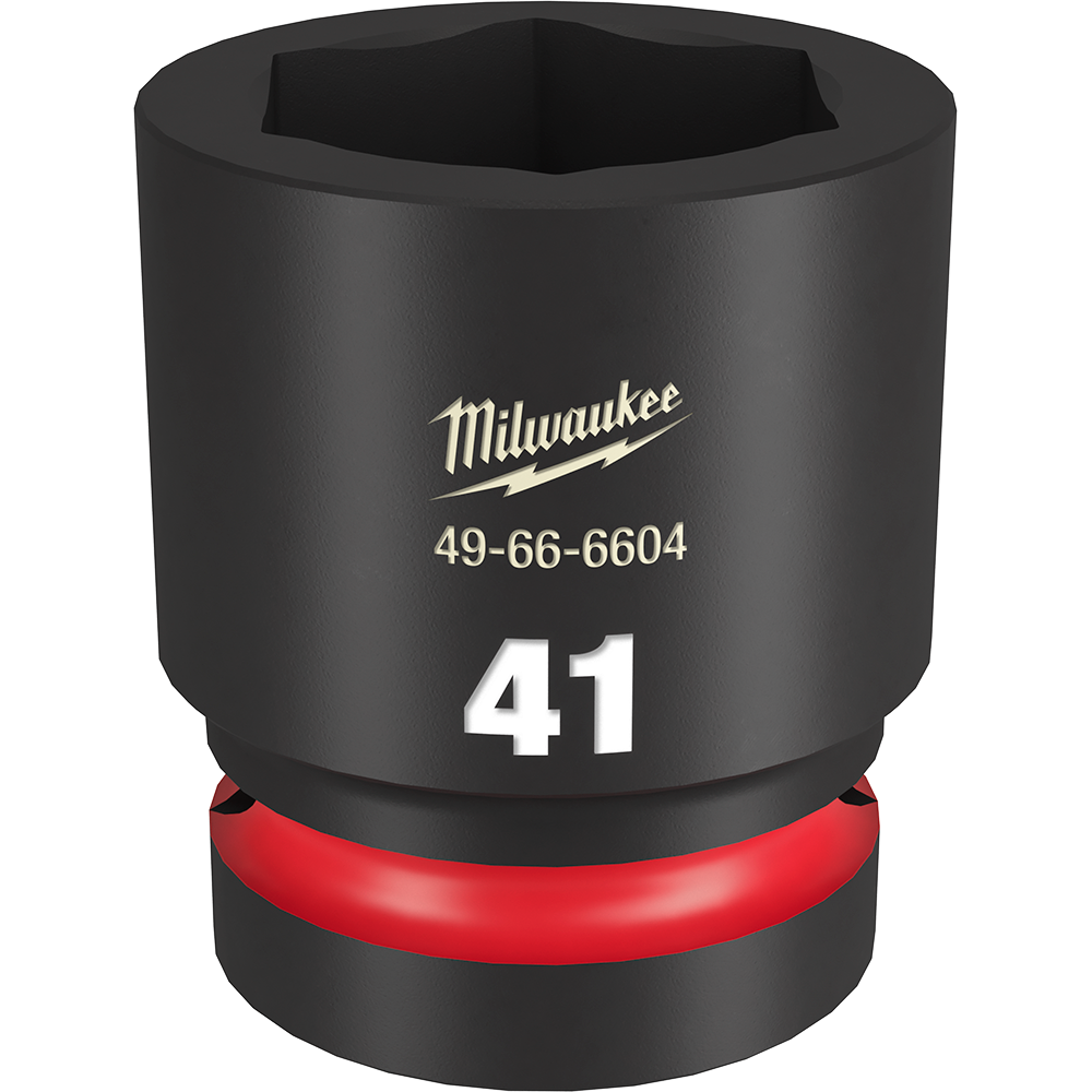 SHOCKWAVE 1'' Drive 41mm Standard 6 Point Impact Socket 47500953 49666604