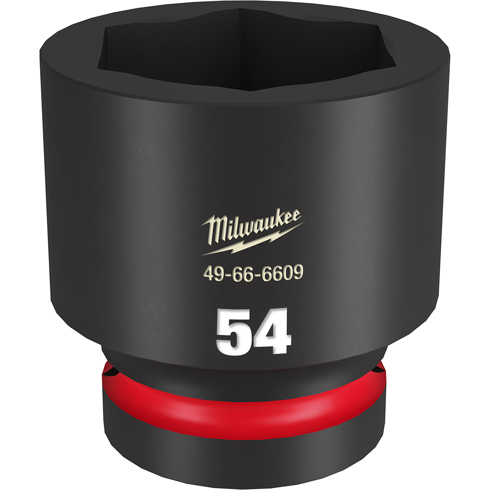 SHOCKWAVE 1'' Drive 54mm Standard 6 Point Impact Socket 47500959 49666609
