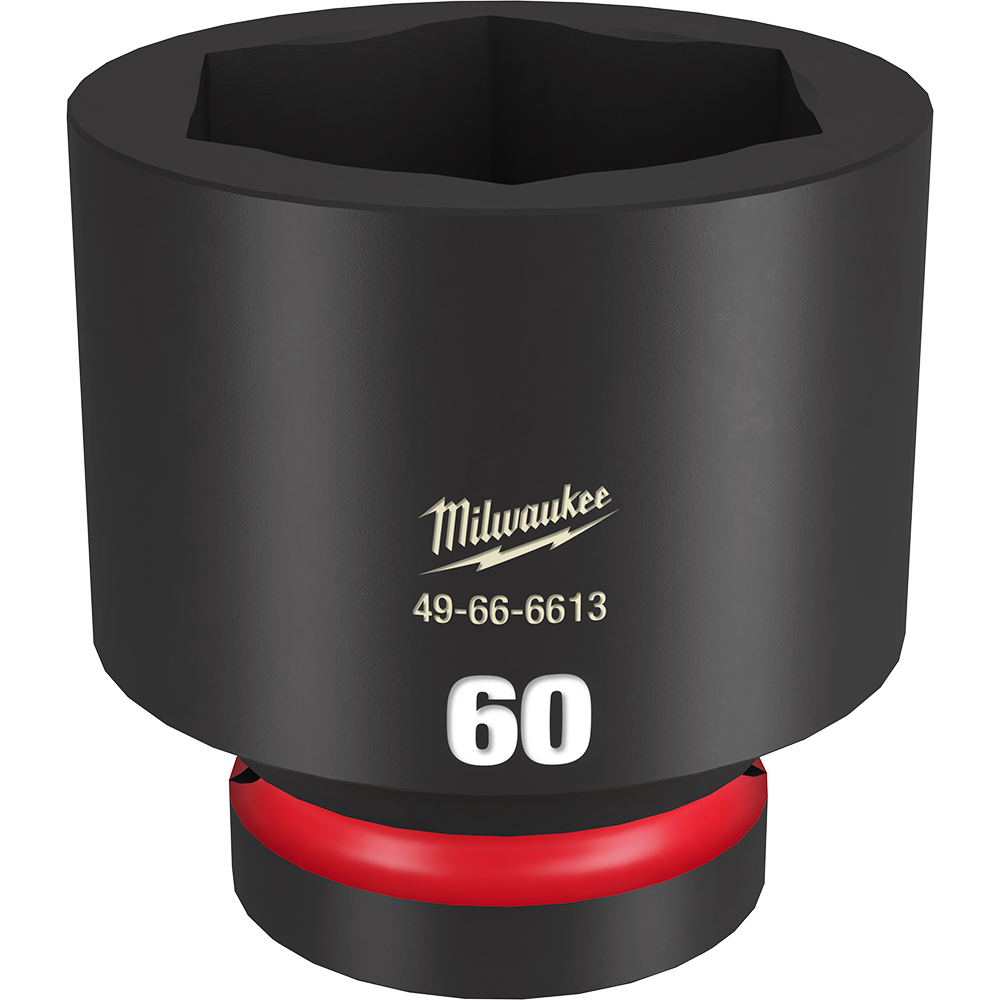 SHOCKWAVE 1'' Drive 60mm Standard 6 Point Impact Socket 47500963 49666613
