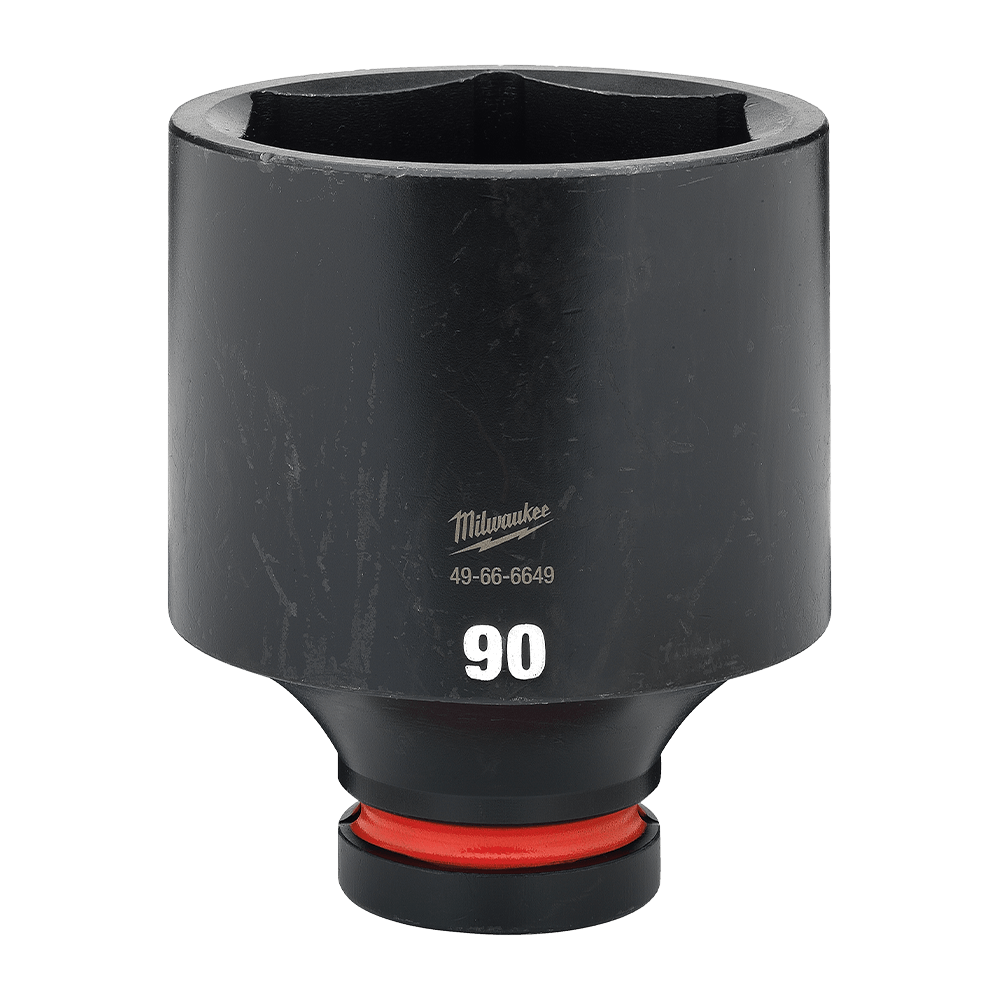 SHOCKWAVE 1'' Drive 90mm Deep 6 Point Impact Socket 47500970 49666649