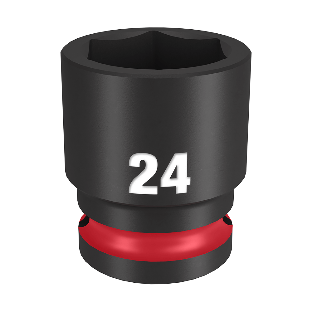 SHOCKWAVE 1/2'' Drive 24mm Standard 6 Point Impact Socket 47501020 49666256