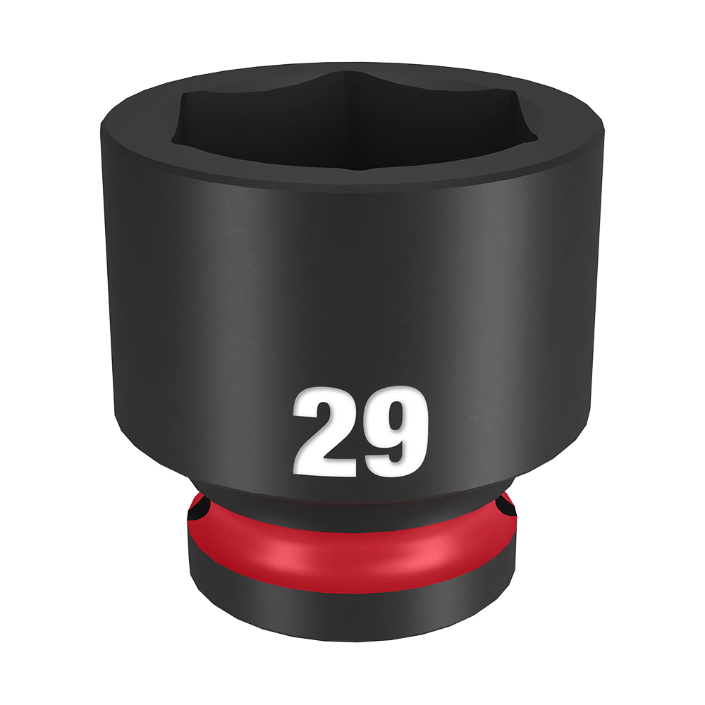 SHOCKWAVE 1/2'' Drive 29mm Standard 6 Point Impact Socket 47501029 49666261