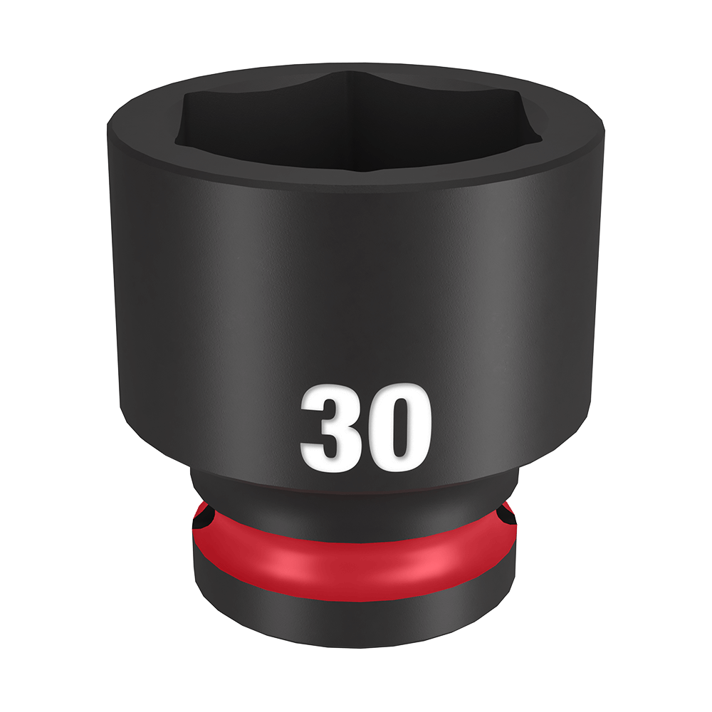 SHOCKWAVE 1/2'' Drive 30mm Standard 6 Point Impact Socket 47501034 49666262