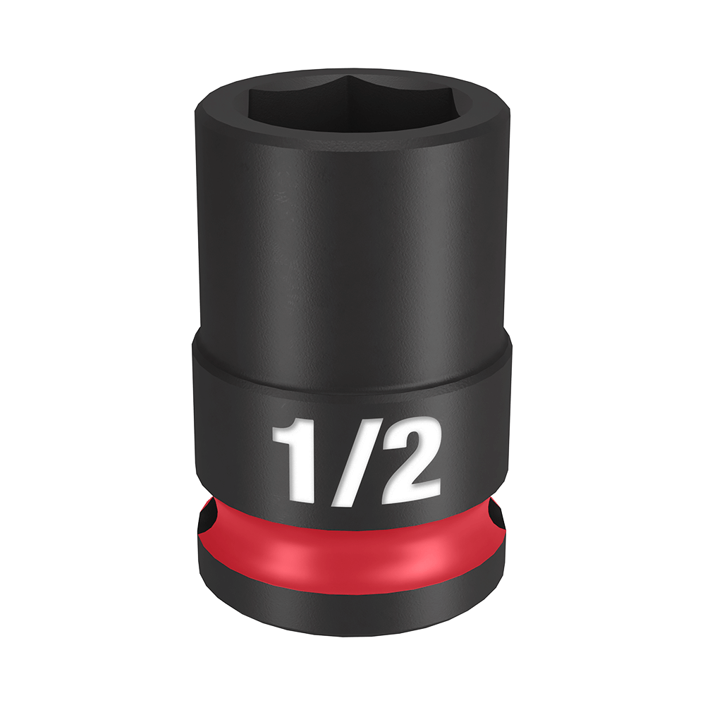 SHOCKWAVE 3/8'' Drive 1/2'' Standard 6 Point Impact Socket 47501145 49666106