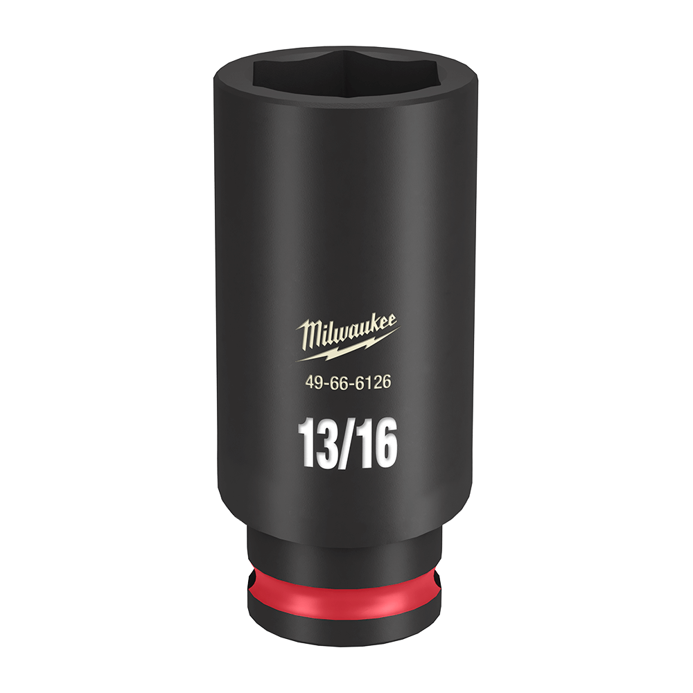 SHOCKWAVE 3/8'' Drive 13/16'' Deep 6 Point Impact Socket 47501157 49666126