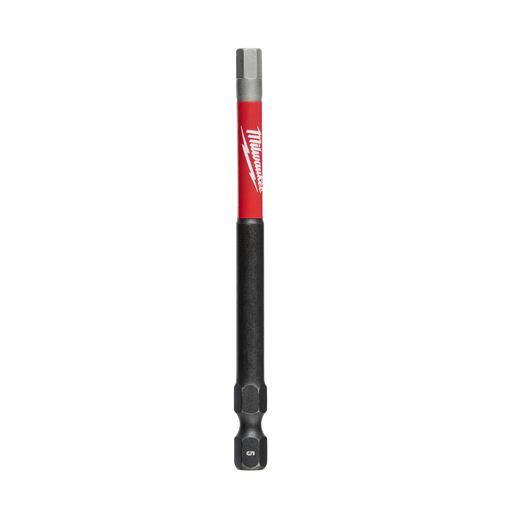 SHOCKWAVE Power Bit Hex 5mm 89mm (3.5'')pkt 5 47501223 48324753