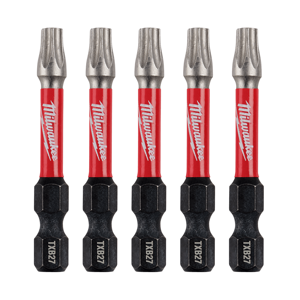 SHOCKWAVE Power Bit Security Torx TXB027 50MM (2'') 5PK 47501246 48324697