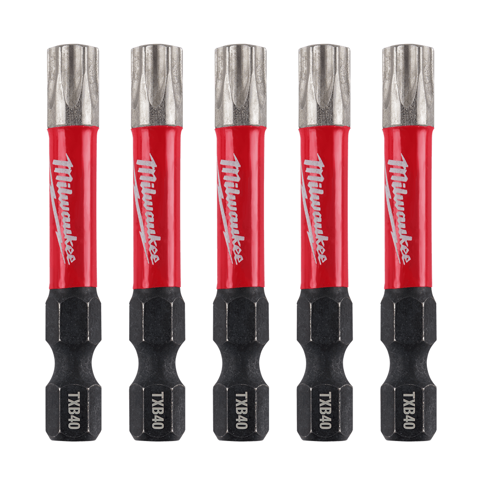 SHOCKWAVE Power Bit Security Torx TXB040 50MM (2'') 5PK 47501248 48324699