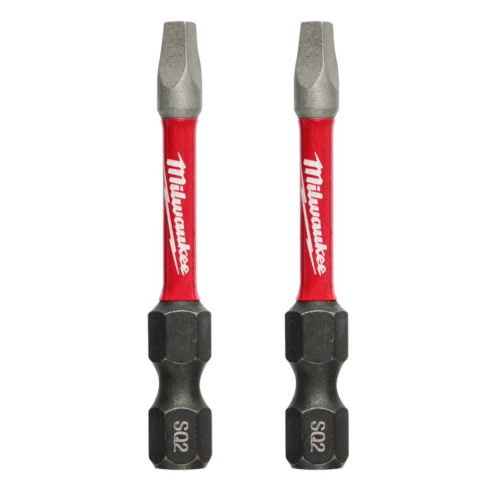 SHOCKWAVE Power Bit Square Recess #2 50mm (2'') 2pk 47501251 48324972