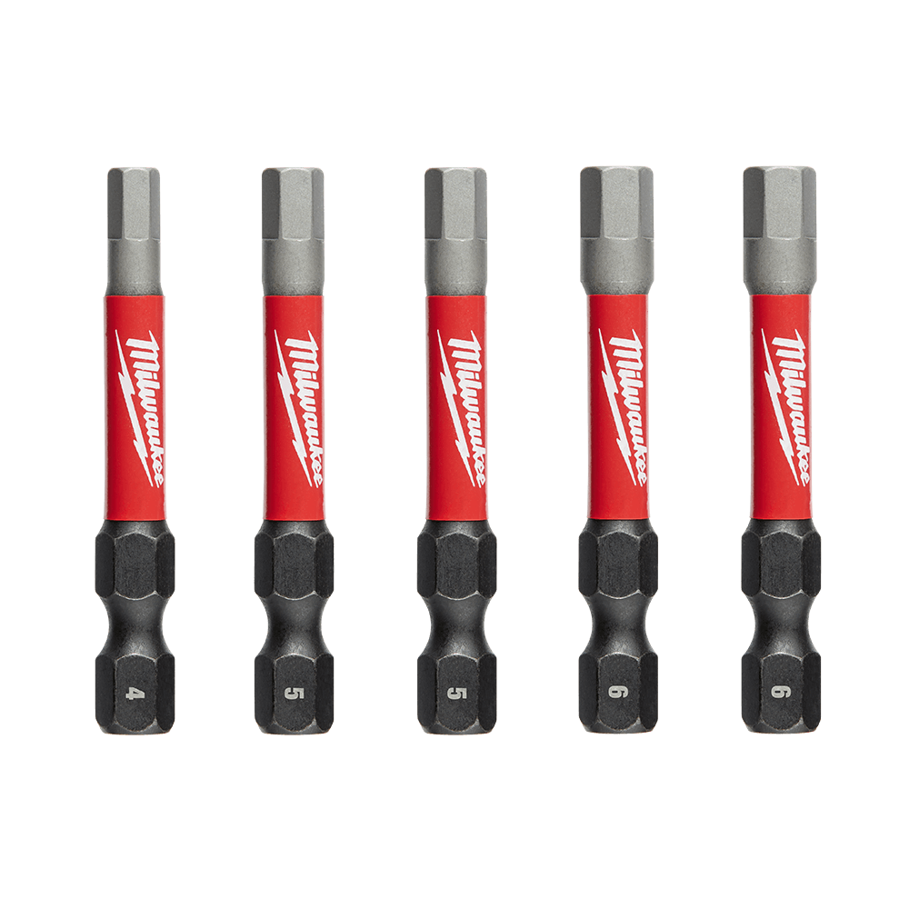 Shockwave Power Hex Starter Kit 1 x 4mm 50mm 2 x 5mm 50mm 2 x 6mm 50mm 47501262 48324695