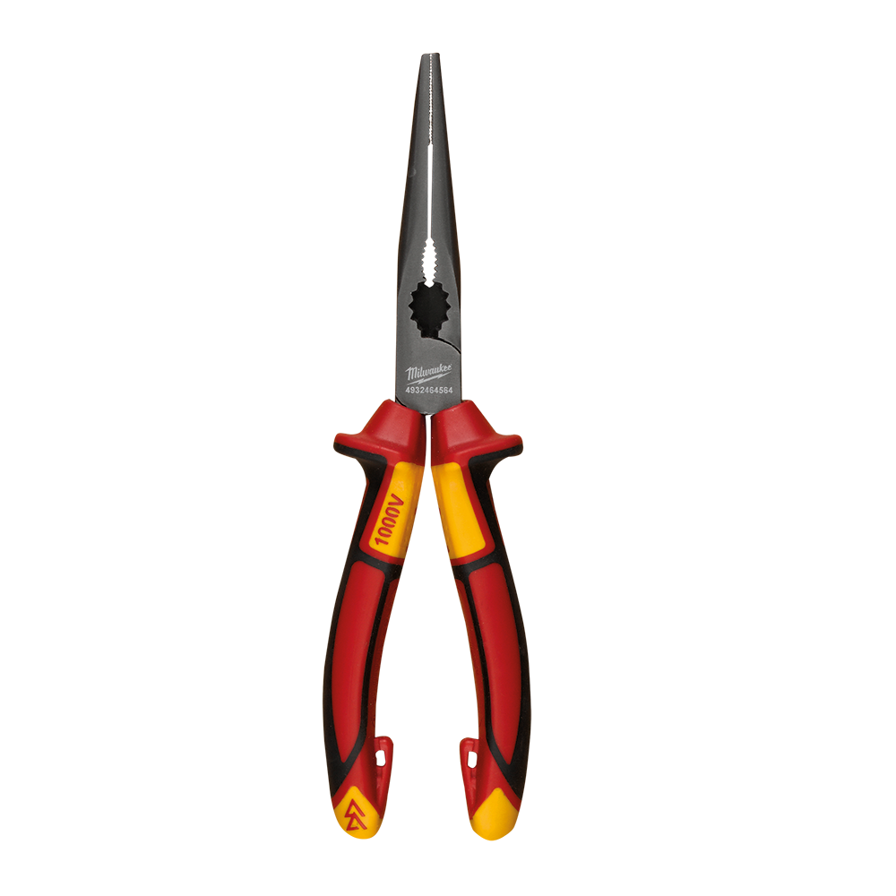 VDE Long Nose Pliers 205mm 47501360 4932464564
