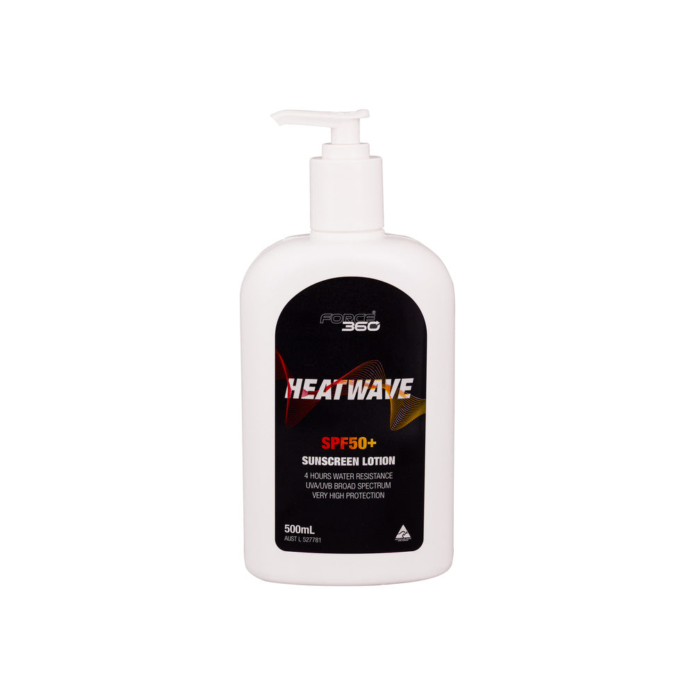 Sunscreen Force360 Heatwave 50+ 500ml Pump_620216_SPHW50P-500