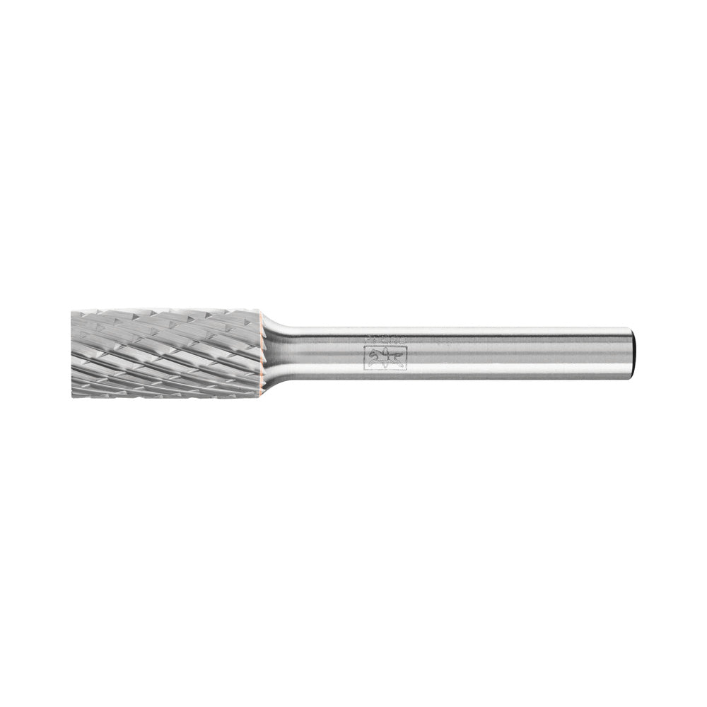 Tungsten carbide burr cylindr ZYA 10x20mm shank 6mm Z3P medium cross cut_40107623_21102126