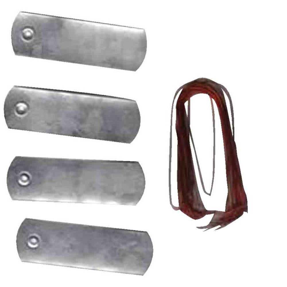 Aluminium Tag & Copper Wire 75 x 25mm SAT7525WW Sussex 5214012 SAT7525WW