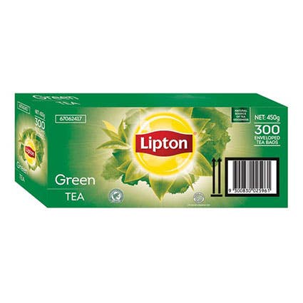 Lipton Tea Bags Enveloped Green (300) 1040490 111042355