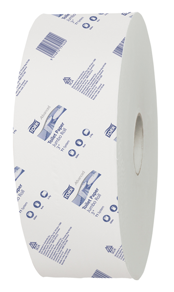 Tork Advanced 2179144 Jumbo Roll T1 2 Ply 320M Box 6 87001064 2179144