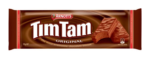 Arnotts Biscuits Chocolate Tim Tams 200g 87000086 207680