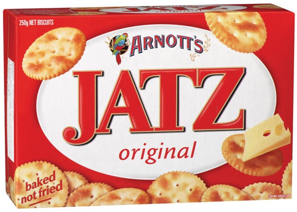 Arnotts Biscuits Jatz 225g 87000112 983269