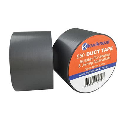 Stylus 550 Kwikseal Duct Tape 48mmx30M Silver 87001010 4415