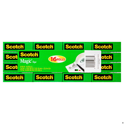 Scotch Magic Tape 810 19mm X 25M Refill Pack 16_535023600_SCT70007043238
