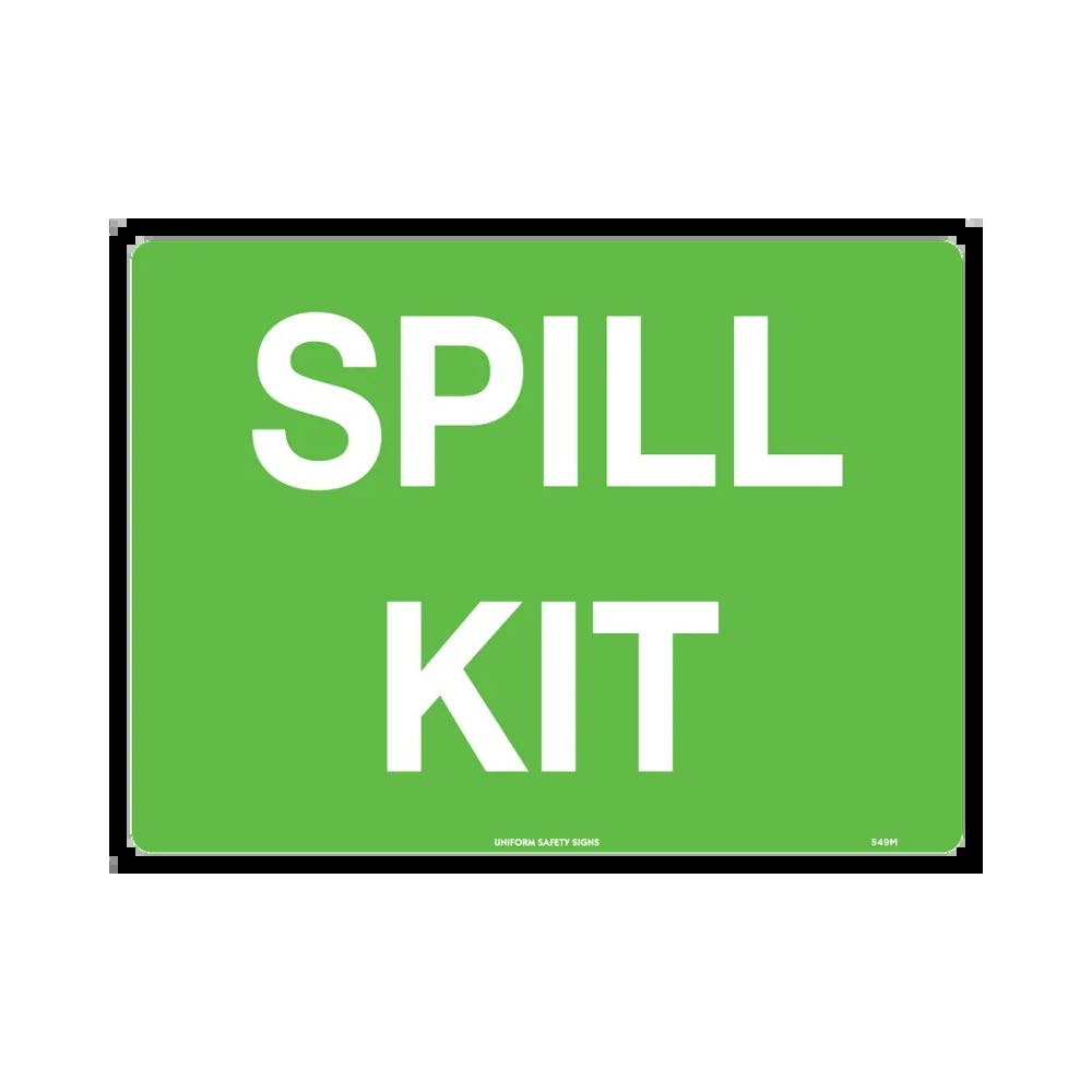 SIGN Spill Kit 300x225 Metal_307832_549MM