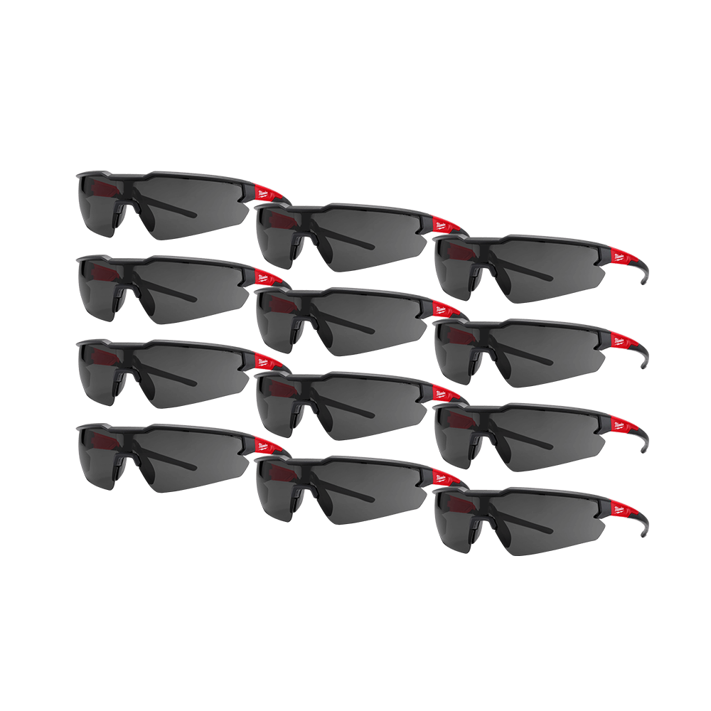 Milwaukee Smoke Safety Glasses 12pk 559997 48732906A