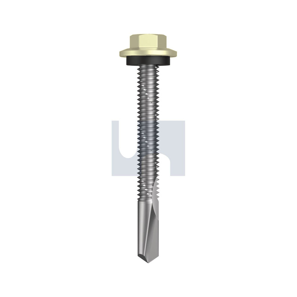 S500 Sds Hex Hd + Washer Sandbank (Straw) -Cl4 As3566 #12-24 50 - Pk 1000_40098505_TSA54SH1224050