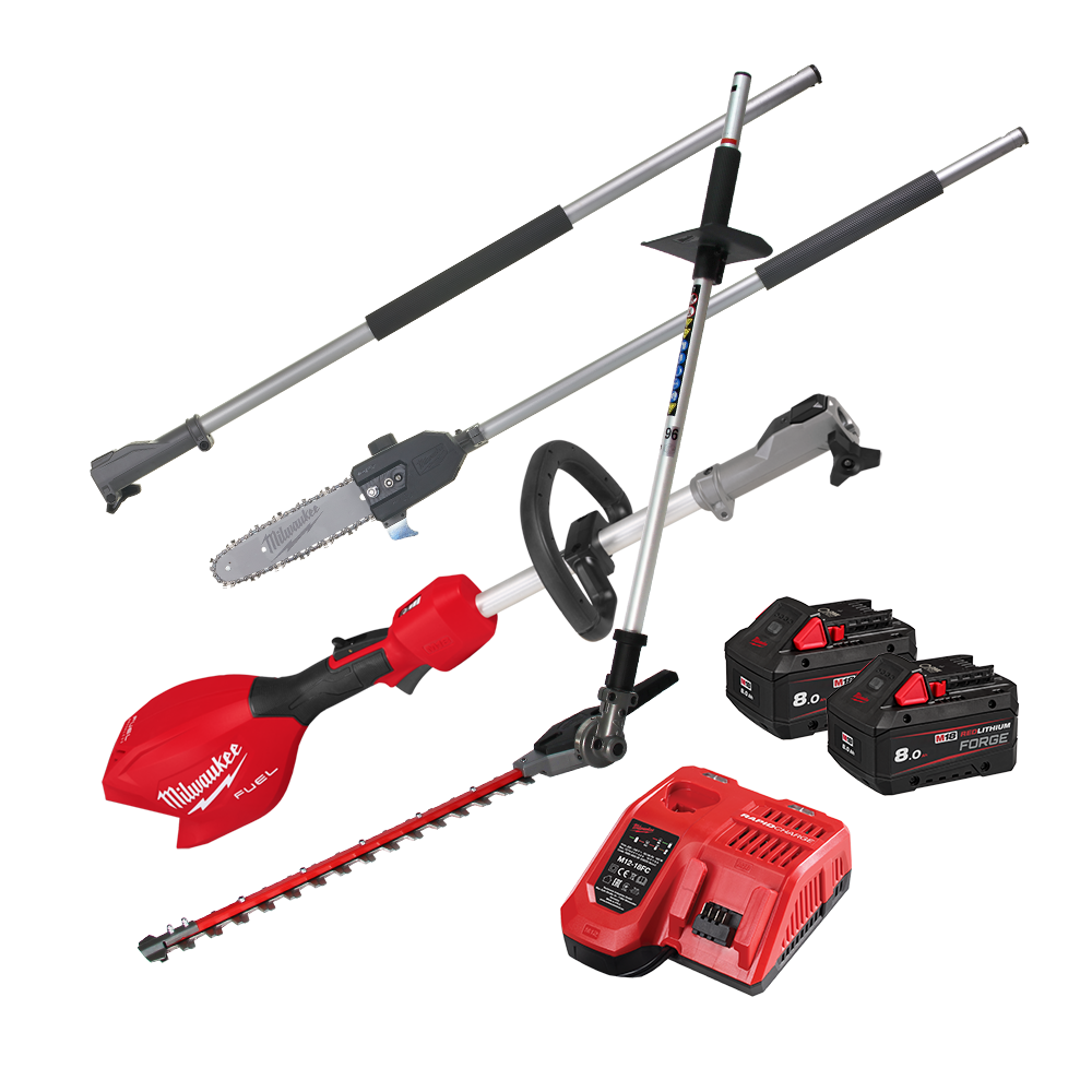 Milwaukee Redlithium Fprce QUIK-LOK Powe Head Combo Kit W/attachmentss 591229 M18FOPHPP3A2802F