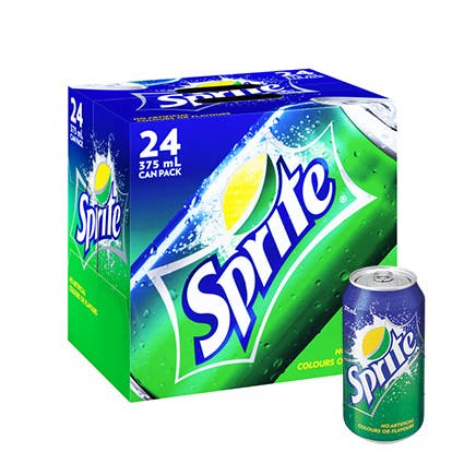 Sprite Can 375Ml 24 74014400 950420