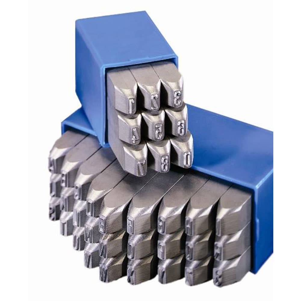 Stamp Letter Set Extra Heavy Duty Hard 27 Piece 10mm 60011001 SLH10