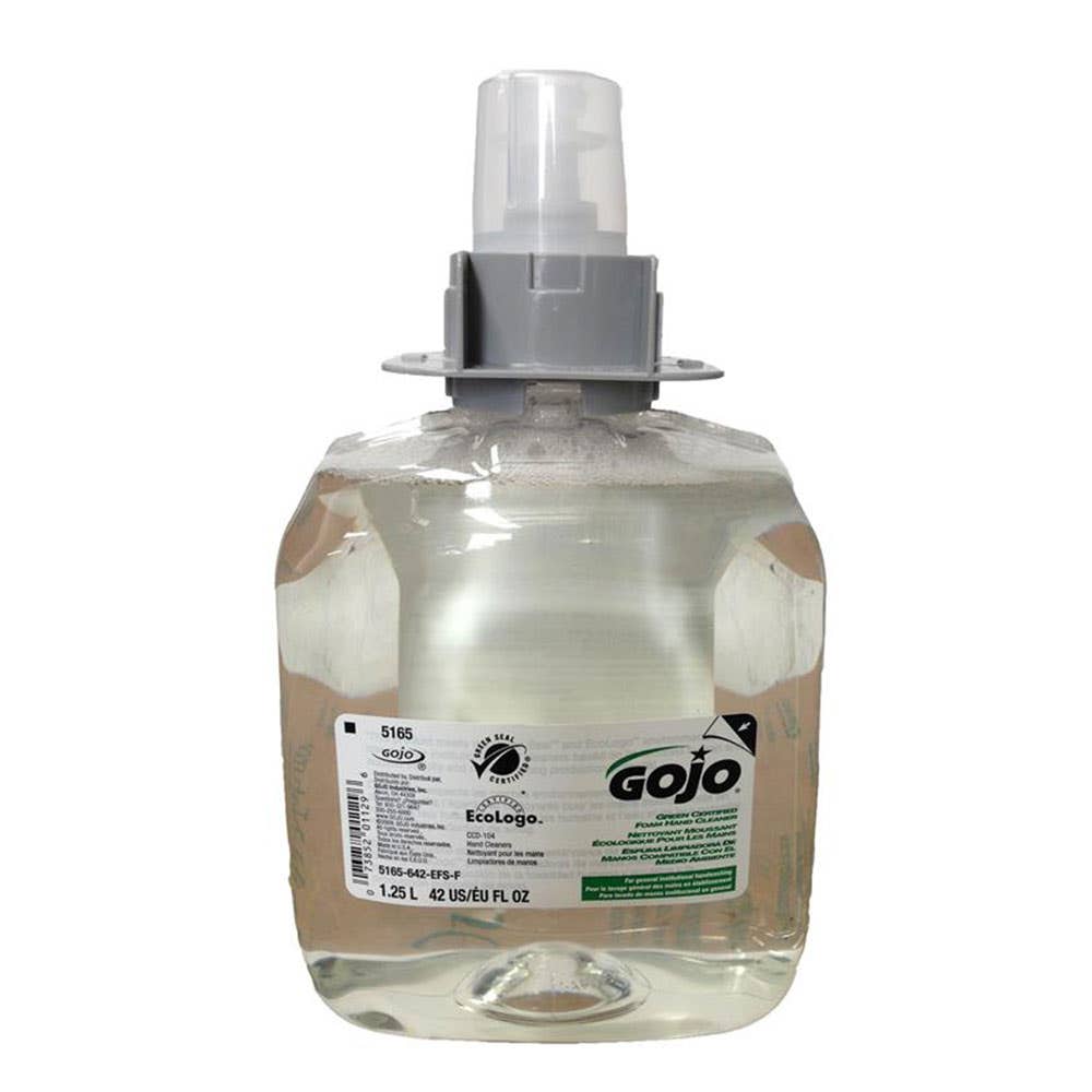 Cleaner Hand Wash Foam FMX Green Certified 1.25L Pk 3 60012124 FMX5165.CTN