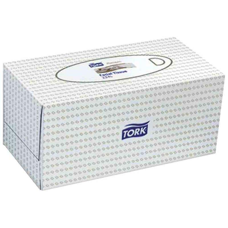 Tissues Facial 2 Ply 224 Sheet Premium Tork Box 24 60013151 2170303