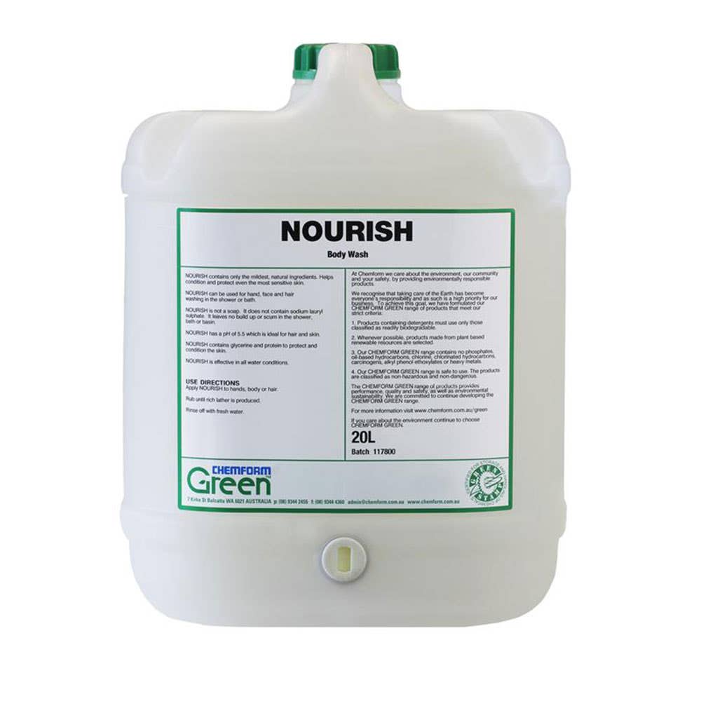 Hair & Body Wash Nourish 20L Chemform 60013325 NOURISH.20