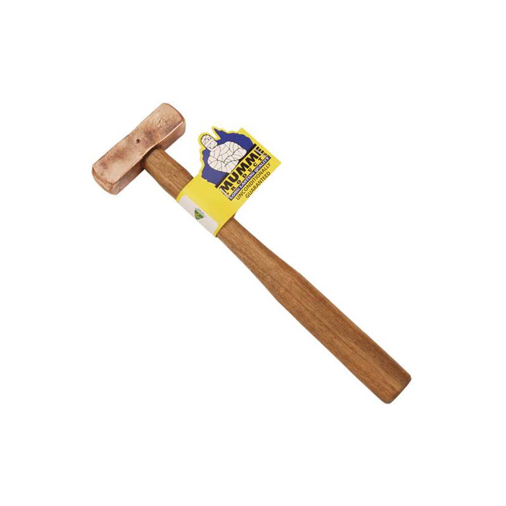 Copper Faced Hammer Fibreglass Handle Rubber Grip 360mm 900g 60014382 5HCFRH02
