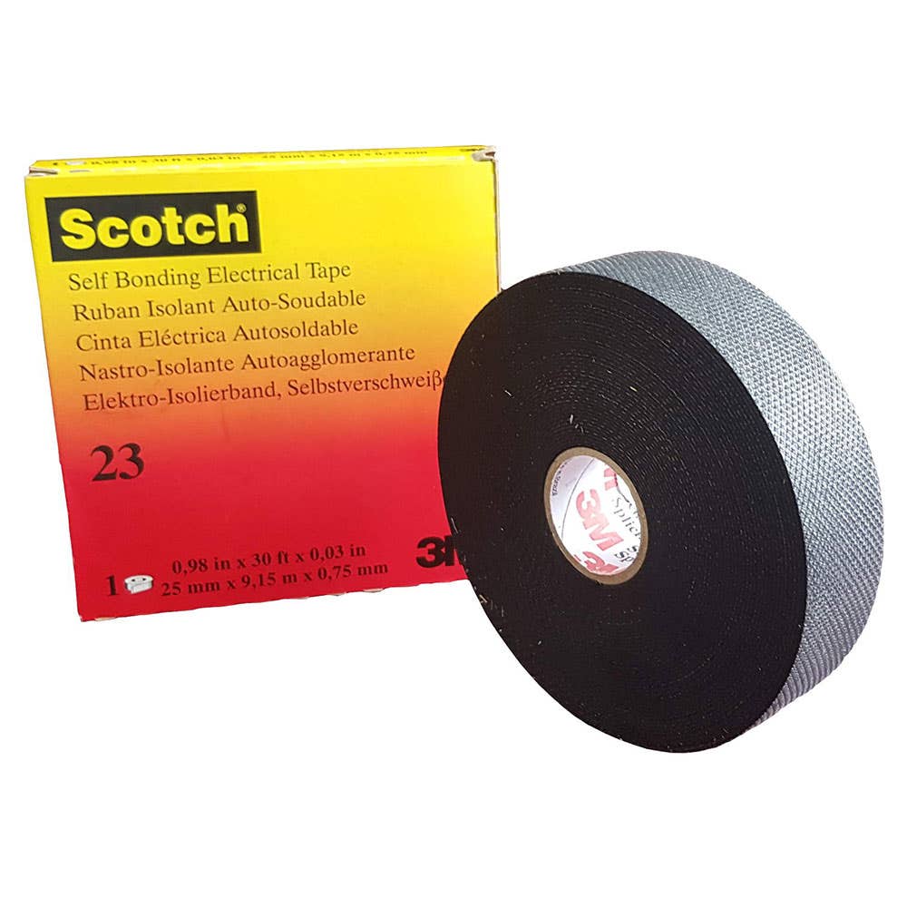 Scotch® 23 Rubber Splicing Tape 25mm x 9.15m_60015371_7000034850_NLA