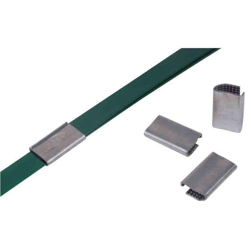PET Strapping Seals Serrated 16mm 1,000 Pack 60015610 45650