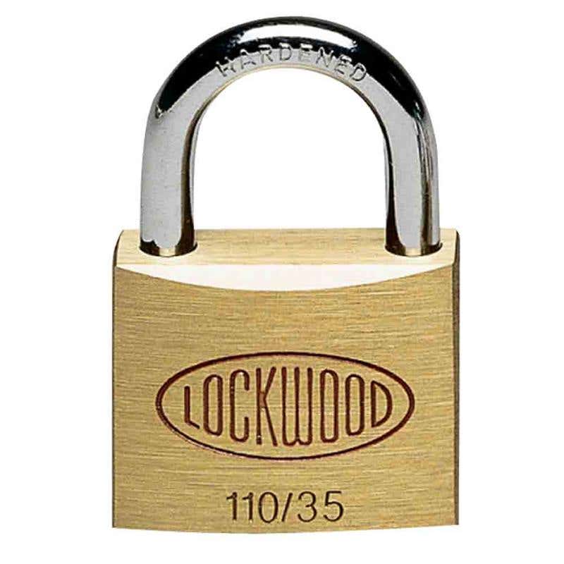 General Purpose Brass Padlock 35mm 60018003 110/35/121/NDP