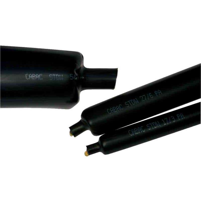 Heatshrink Medium Wall XLP Adhesive Lined 120-35mm x 1.2m Cabac 60018542 SMDW120/35TK
