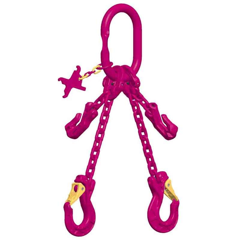 Sling Chain 2 Leg Grade 120 ICE-STAR 5.2T 8mm x 1m RUD 60020422 7771089