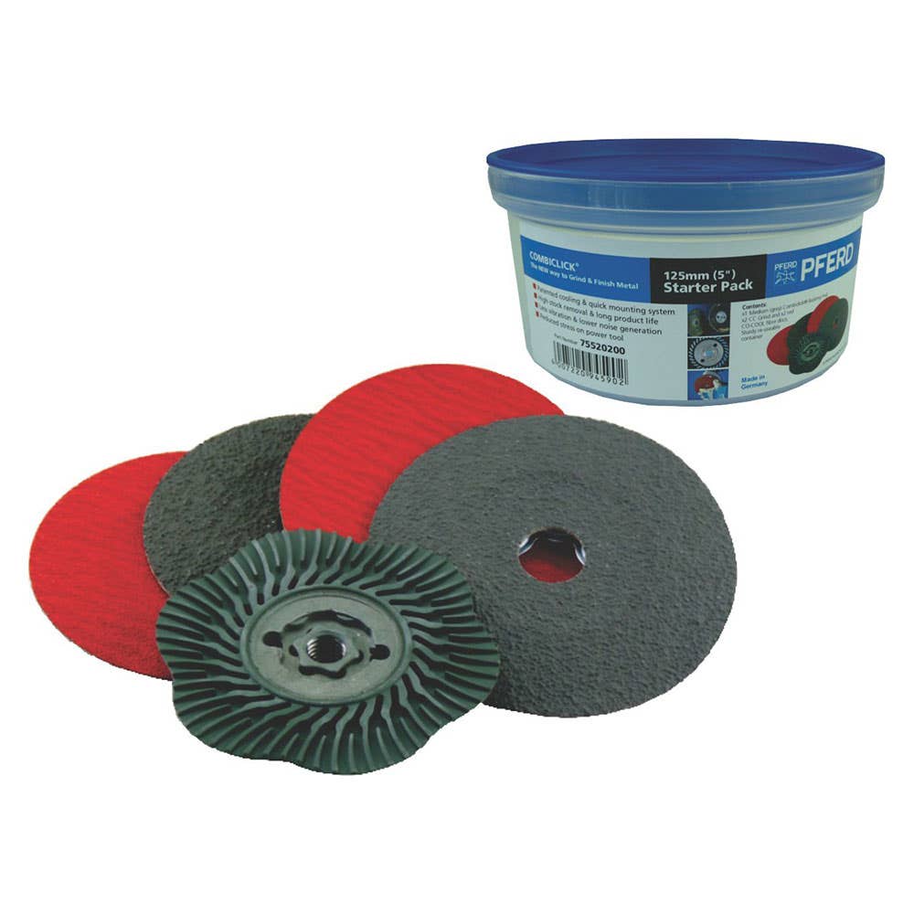 Disc Kit Sanding CombiClick Starter Pack 125mm 60025899 75520200