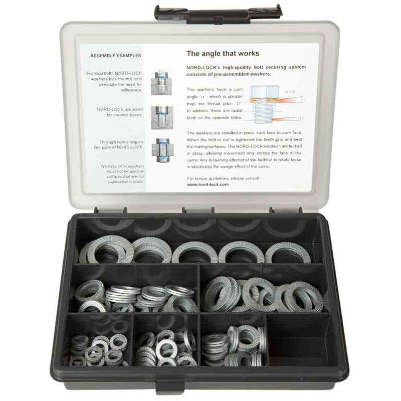 Washer Kit Standard 316L Stainless Steel Nord-Lock 60028300 WNXASS