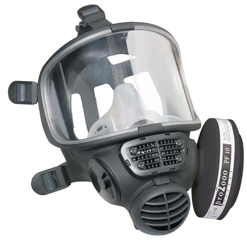 Respirator Full Face Single Cartridge Promask Small Scott 60028365 UU010978961