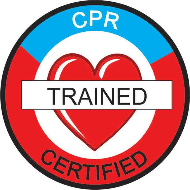 Decal 52mm Hard Hat Self Adhesive ERT-CPR Cert Trained 60038799 HHMCTC