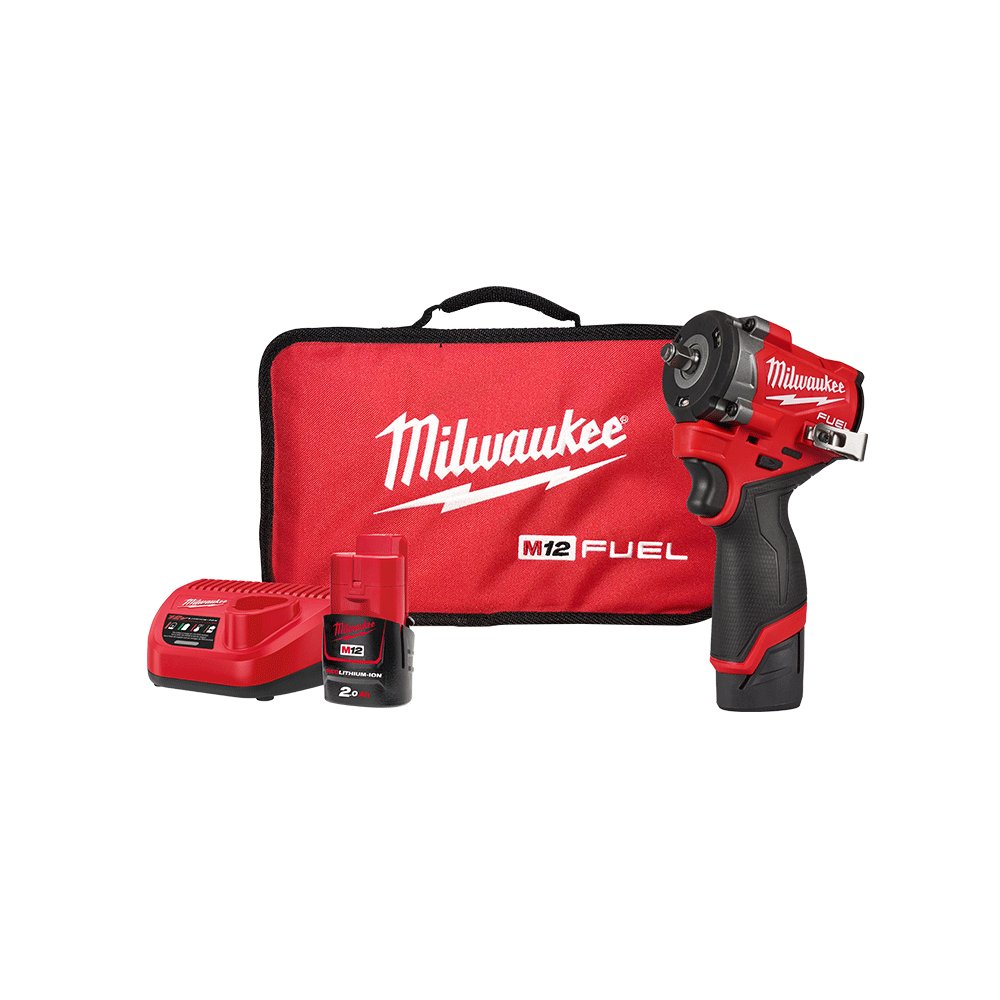 IMPACT WRENCH KIT M12 FUEL BRUSHLESS 3/8 - M12FIW2F38202B 604611 M12FIW2F38202B