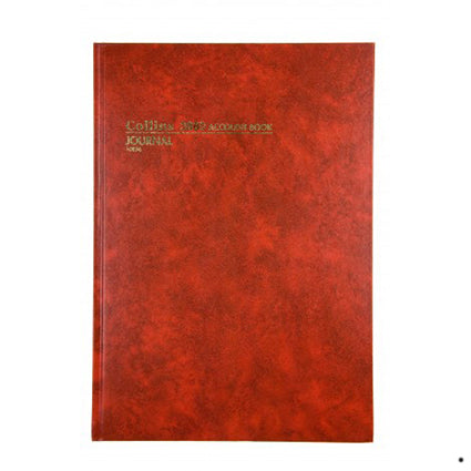 Collins Account Book 3880 Series A4 84 Leaf Red Journal_34177100_38804