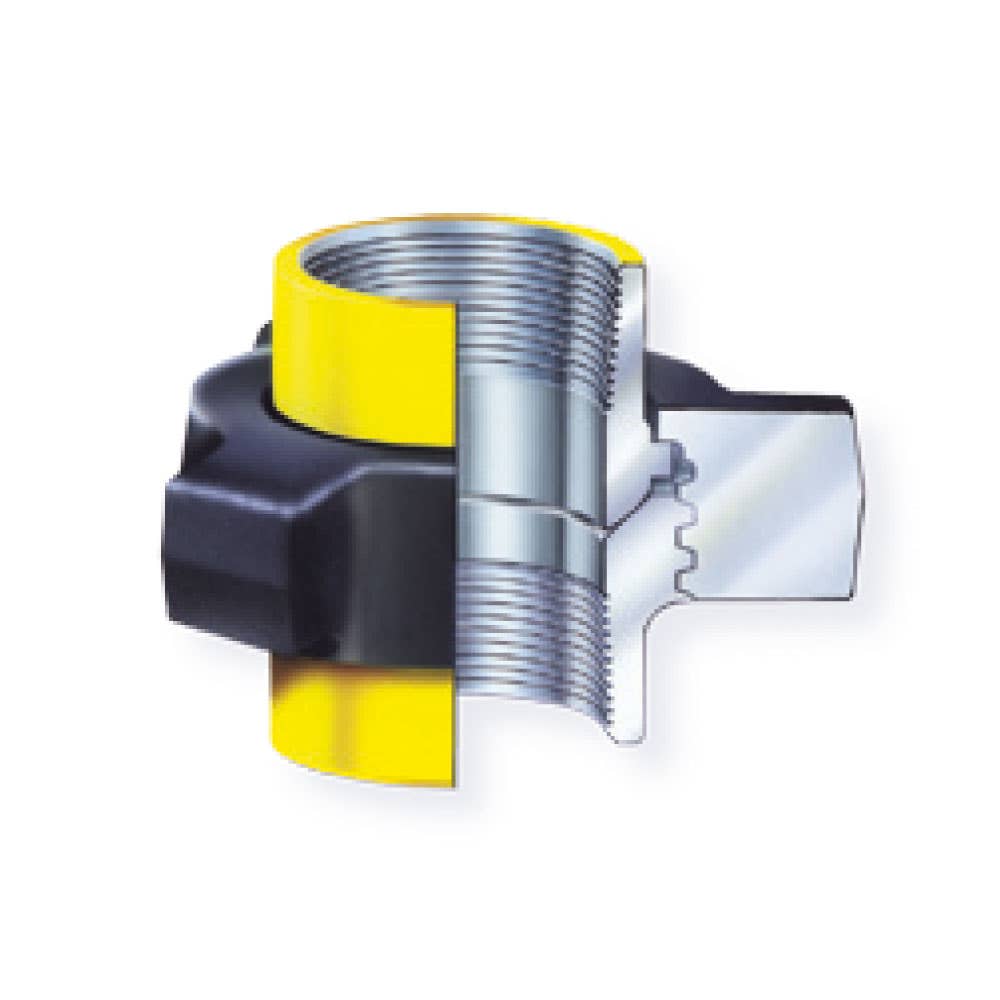 Union Hammer Fig 100 2'' Threaded Ends 50mmNB 6101001 3200609