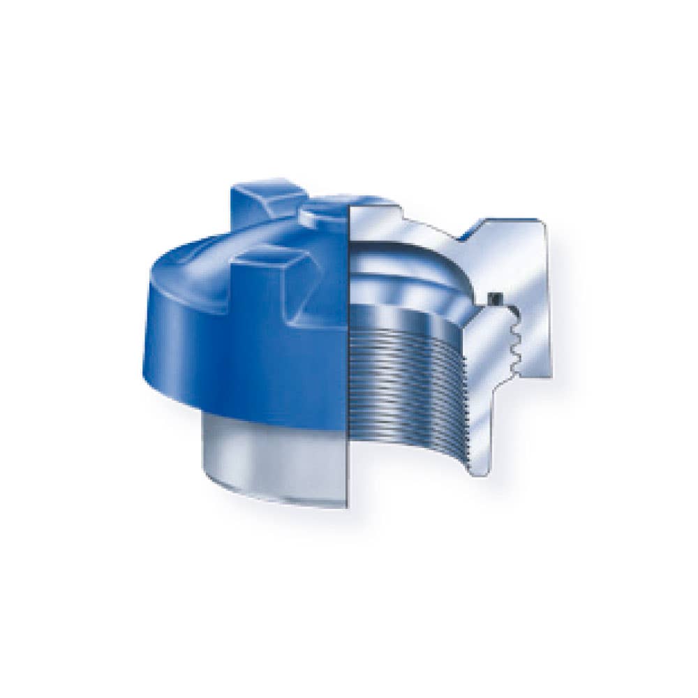 Union Blanking + Cap Fig 207 3'' Threaded End 80mmNB 6122001 3207906