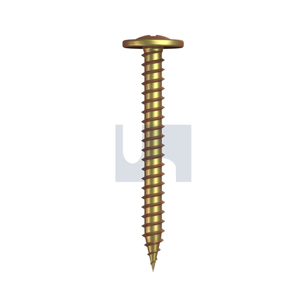 Needle Pt Large Wafer - Stitch Zinc Yellow Pass Ph Drive #8-15 40 - Pk 100_40099103_FST9PNYAP0815040