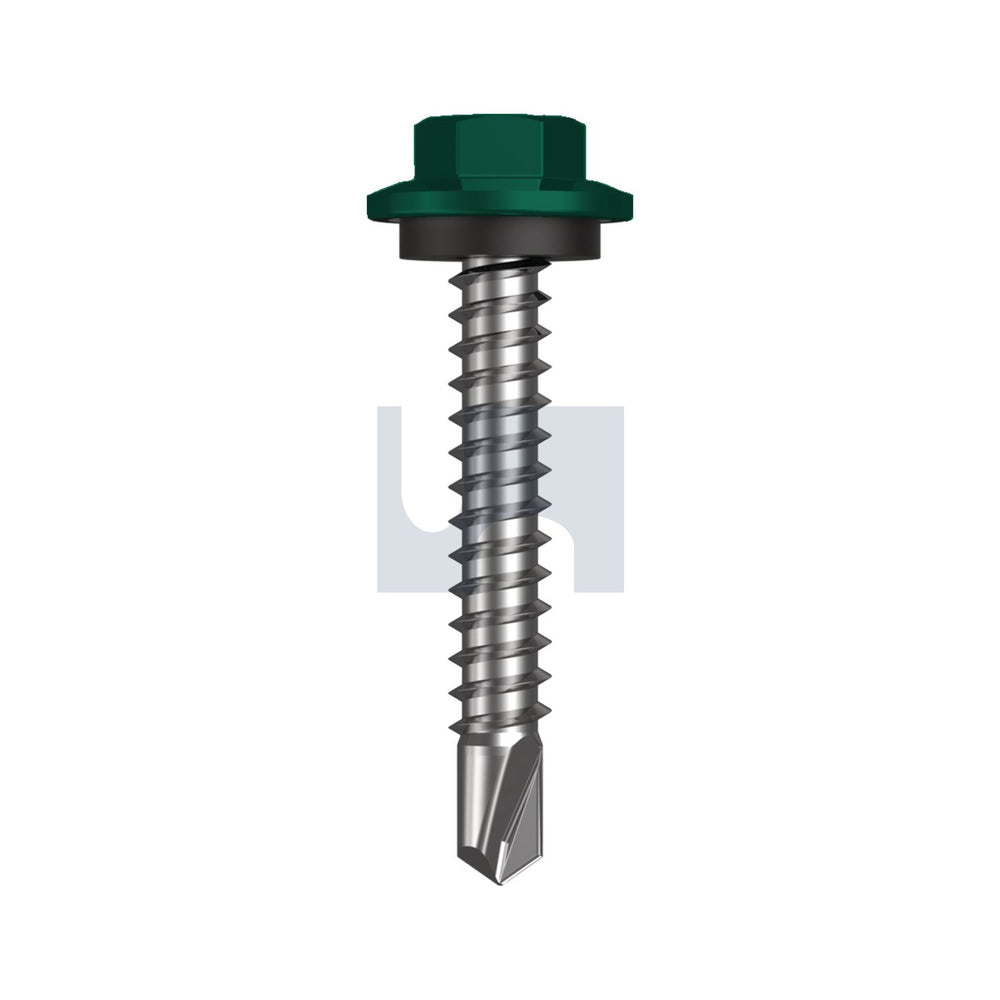 Sds Hex Hd + Wash Cottage Green -Cl4 #12-14 35 - Pk 1000_40094414_TCGM4SH1214035